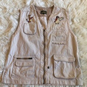 Vintage Disney Winnie the Pooh Safari Vest